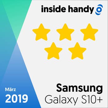 Testsiegel Samsung Galaxy S10+