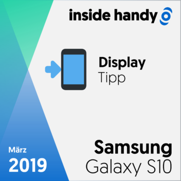 Testsiegel Display-Tipp Galaxy S10