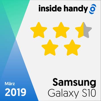 Testsiegel Samsung Galaxy S10