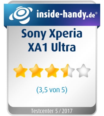 Testsiegel Sony Xperia XA1 Ultra