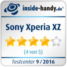 Testsiegel Sony Xperia XZ