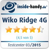 Testsiegel Wiko Ridge 4G