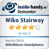 Testsiegel Wiko Stairway Testsiegel Wiko Stairway