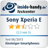 Testsiegel Xperia E