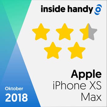 iPhone XS Max im Test: 4,5 von 5 Sterne