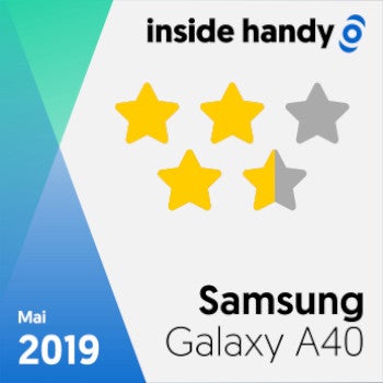 Das Testsiegel Samsung Galaxy A40