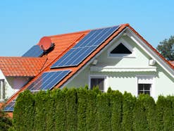 PV-Anlage auf Hausdach