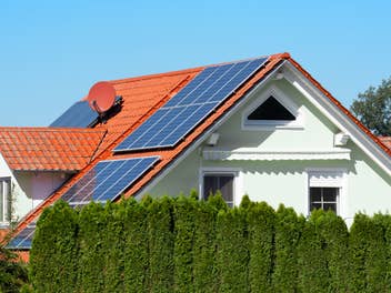 PV-Anlage auf Hausdach