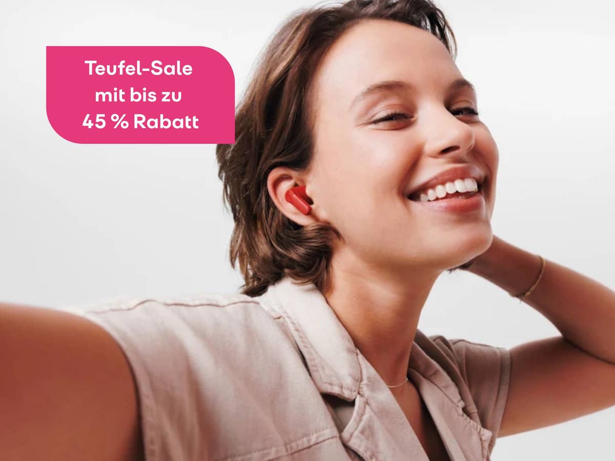 Teufel verkauft Kopfhörer für unter 60 Euro & viele weitere Audio-Deals bis zu 45 Prozent günstiger Teufel verkauft Kopfhörer für unter 60 Euro & viele weitere Audio-Deals bis zu 45 Prozent günstiger