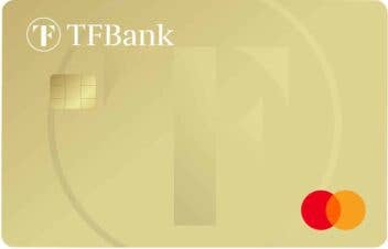 Mastercard Gold der TF Bank im Design von 2022