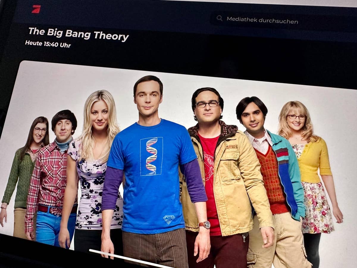 Mega-Ankündigung: Kult-Serie bekommt Fortsetzung The Big Bang Theory - Bild auf der Homepage von ProSieben.
