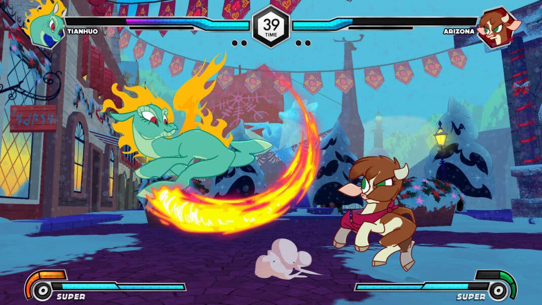 Them's Fightin' Herds im Epic Games Store.