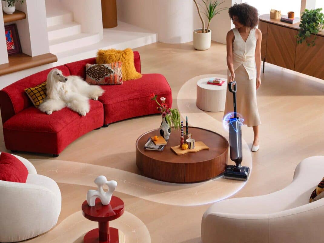 Tineco Floor One S9 Artist im Einsatz Pressebild