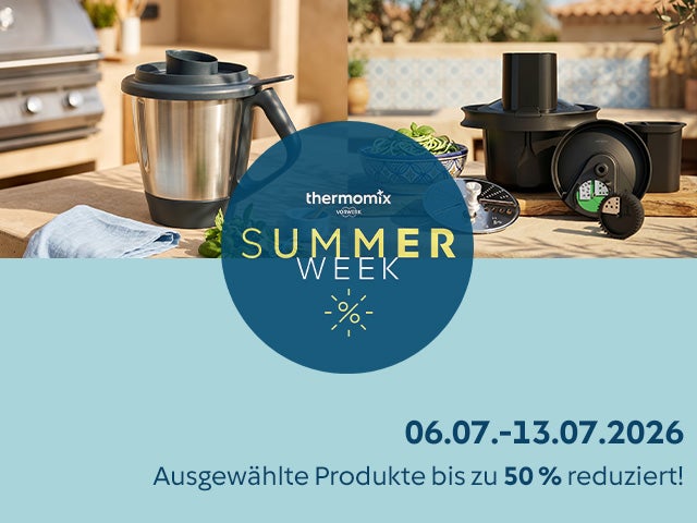 Summer Week Werbung für Vorwerk und Thermomix