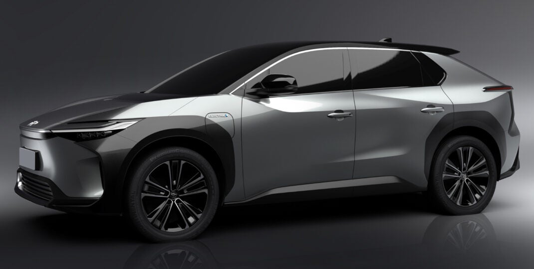 Toyota bZ4X Seite