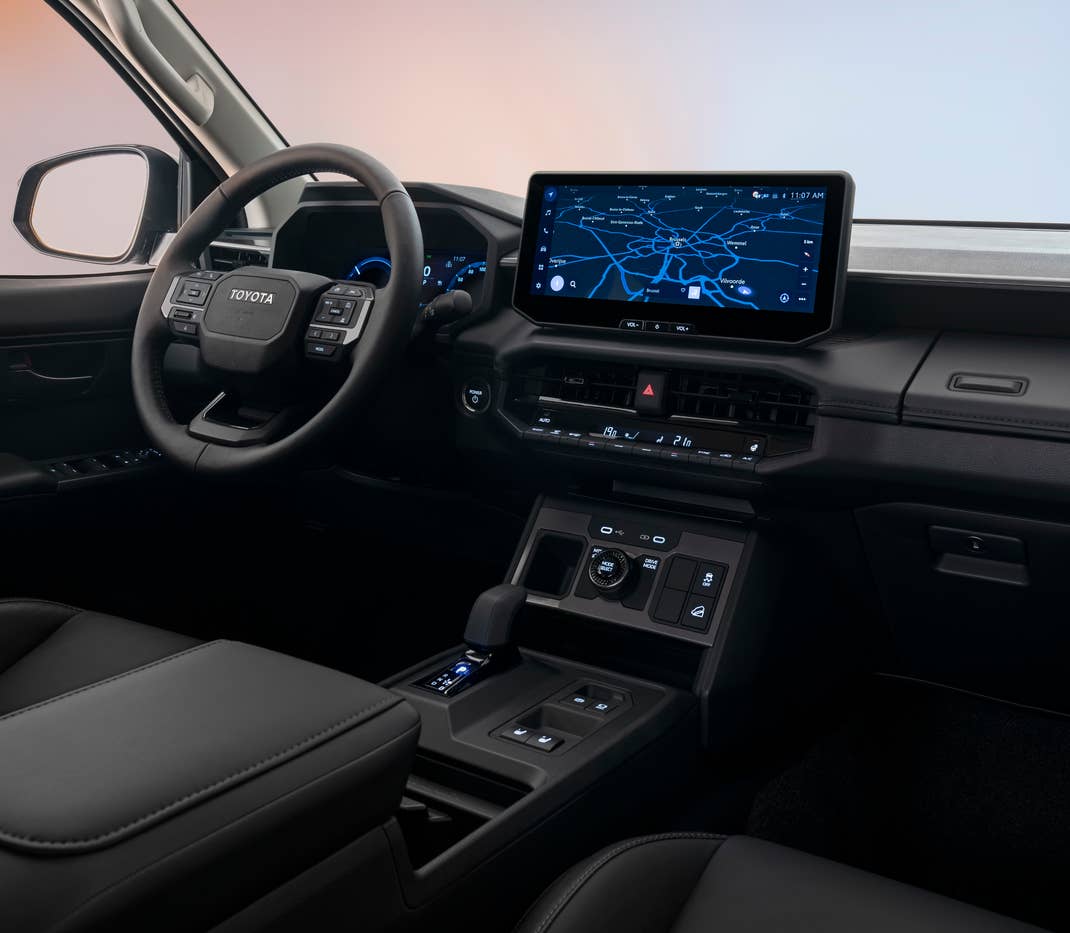 Toyota Hillux BEV Cockpit