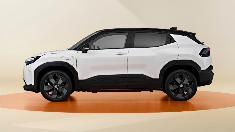 Toyota Urban Cruiser in der Seitenansicht.
