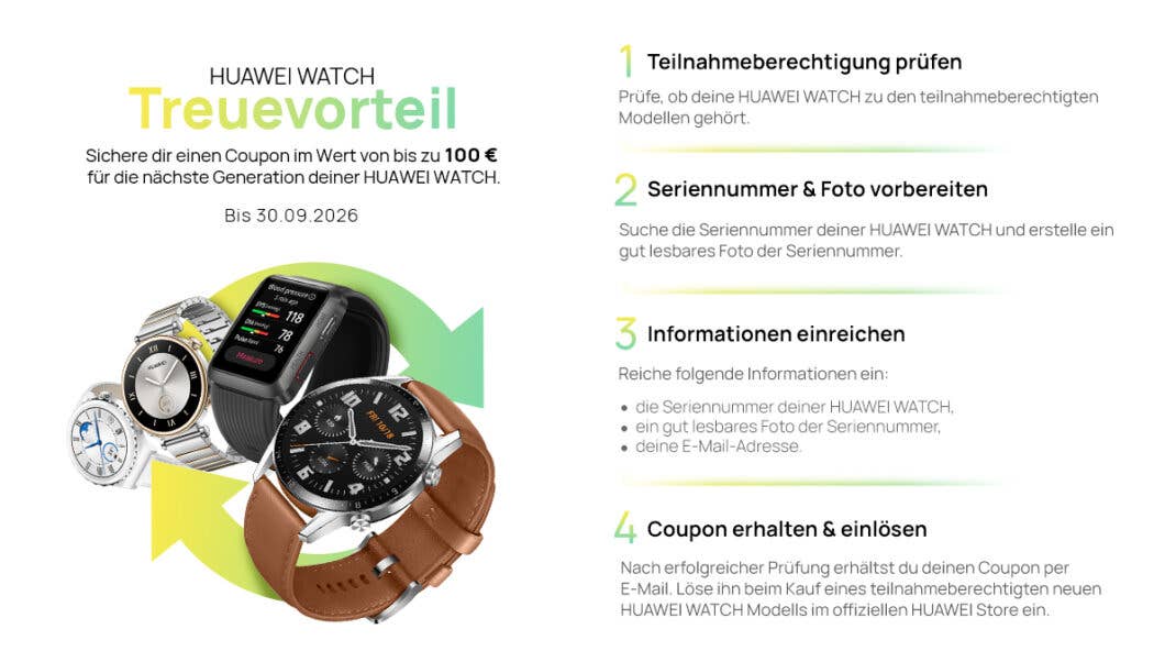 Huawei Trade-in Aktion