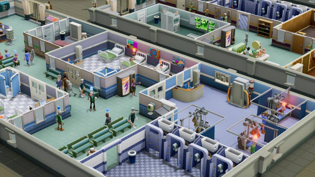 Two Point Hospital Screenshot im Epic Games Store.