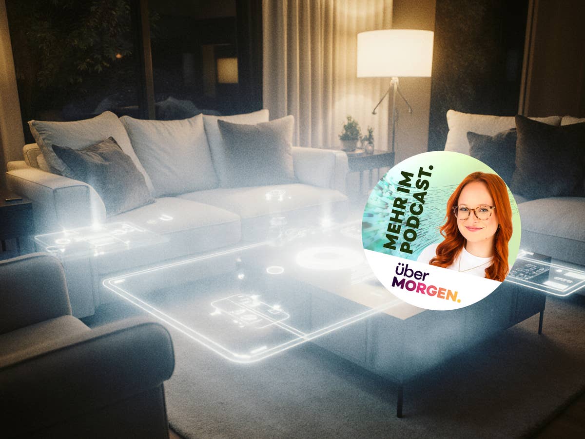 Auf dem Bild ist ein smartes Zuhause zu sehen.