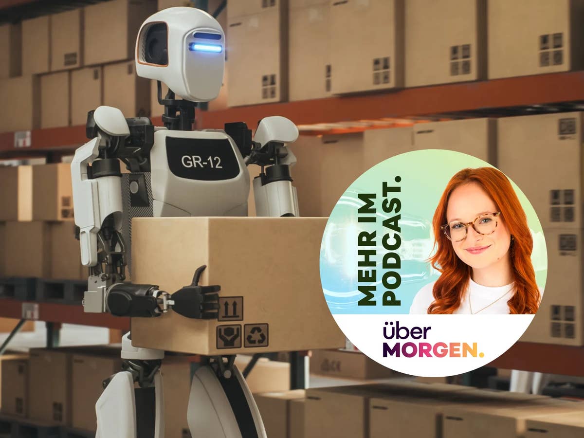 Cover Grafik zur Übermorgen Podcast Folge 76 über die Tech Reise nach China