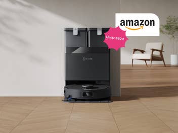 Irrer Amazon-Deal: Ecovacs Saugroboter und Servicestation für weniger als 380 Euro - er kann auch wischen!
