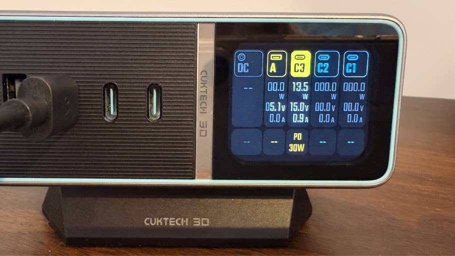 Cuktech Ladestation Bildschirm