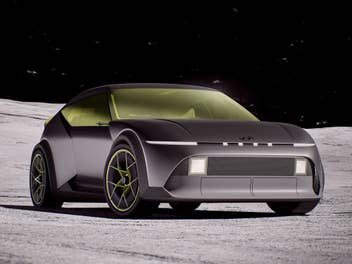 Hyundai Concept Three Frontansicht.