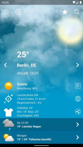 Wetter Deutschland XL