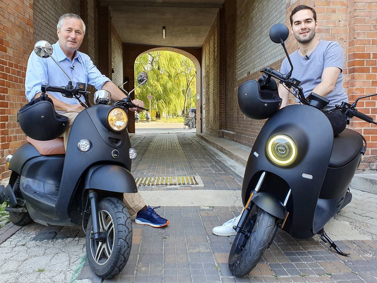 E Scooter: Vodafone und Unu
