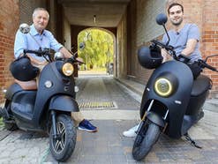 E Scooter: Vodafone und Unu