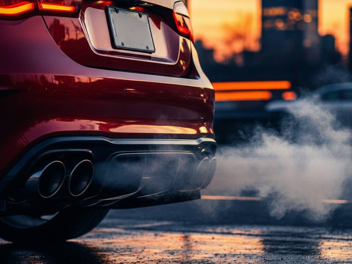 Verbrenner-Aus gekippt: Doch die Autobosse motzen trotzdem Auspuff eines Verbrenners