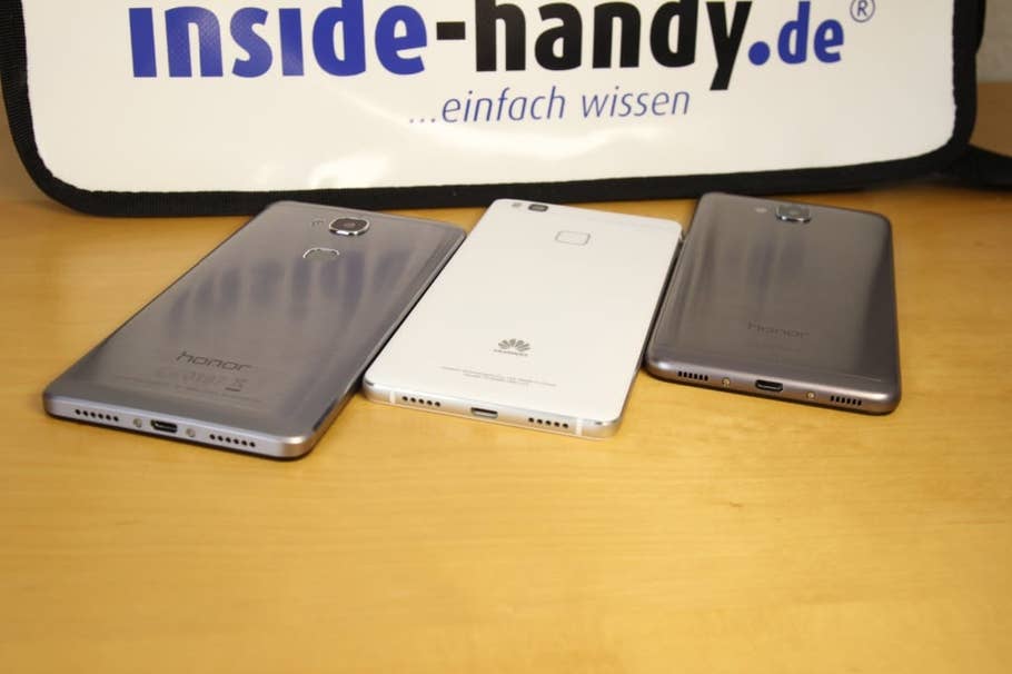 Vergleich: Honor 5c, Honor 5x und Huawei P9 Lite