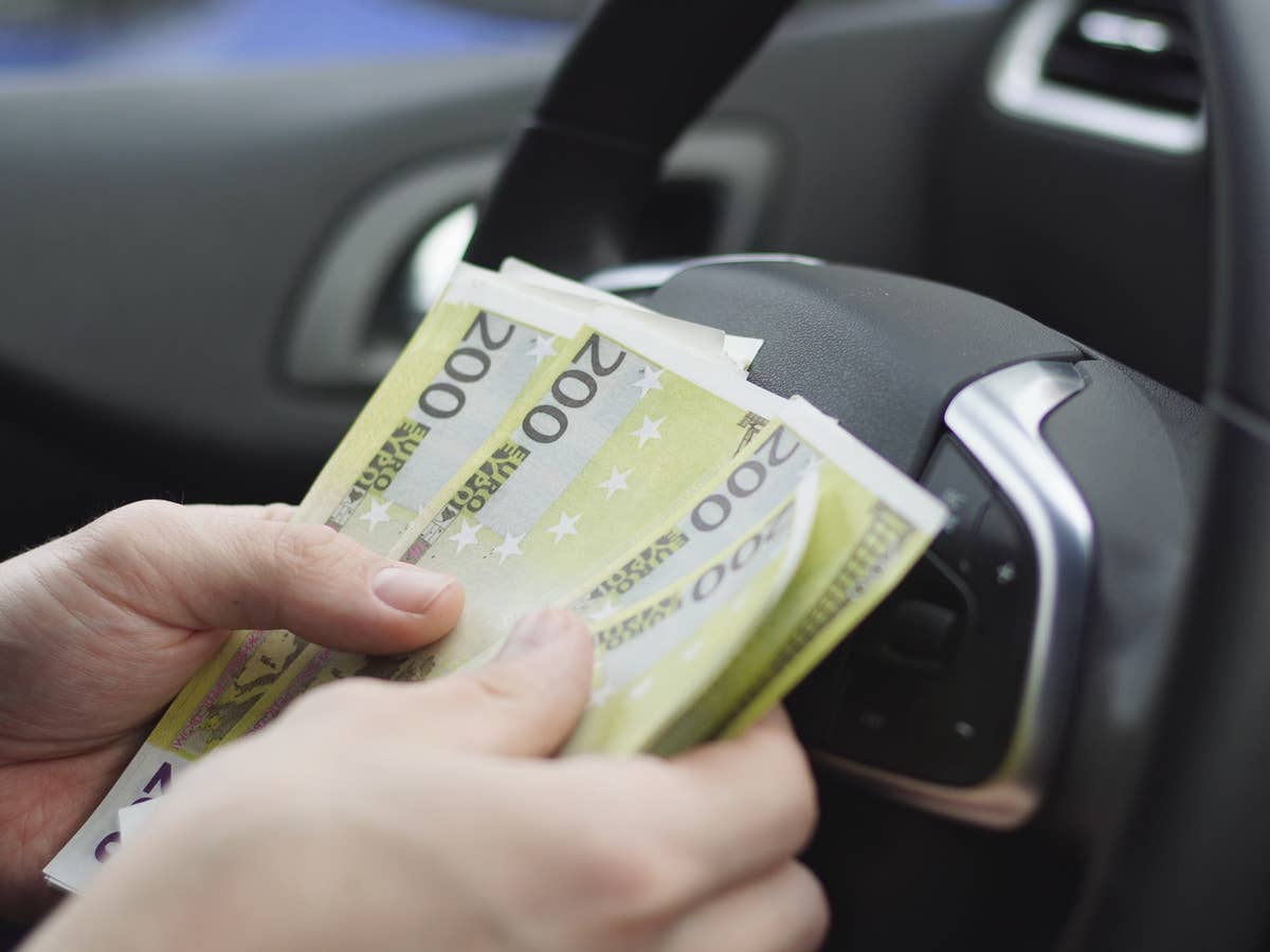 Auto, Geld, Euro, Verkehr