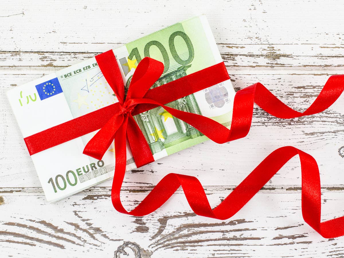 Geldgeschenk 100 Euro