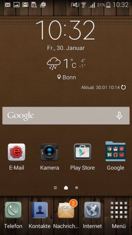 Verschiedene Themes auf dem Galaxy A5 und dem A3