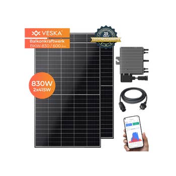 Veska Balkonkraftwerk 830 W