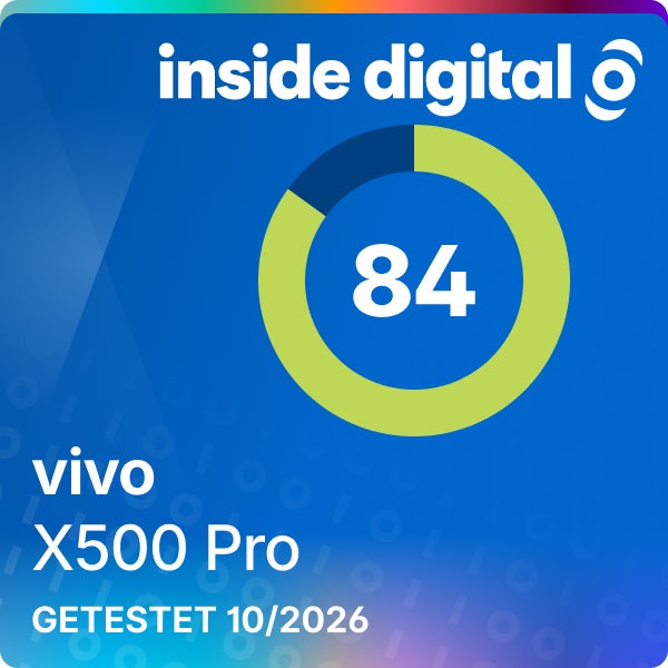 Testsiegel Vivo X500 Pro