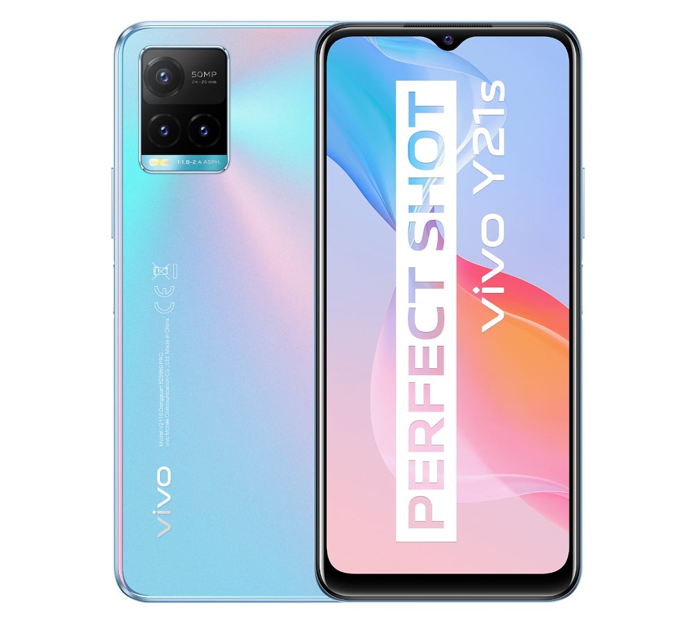 Vivo Y21s Vorderseite und Rückseite