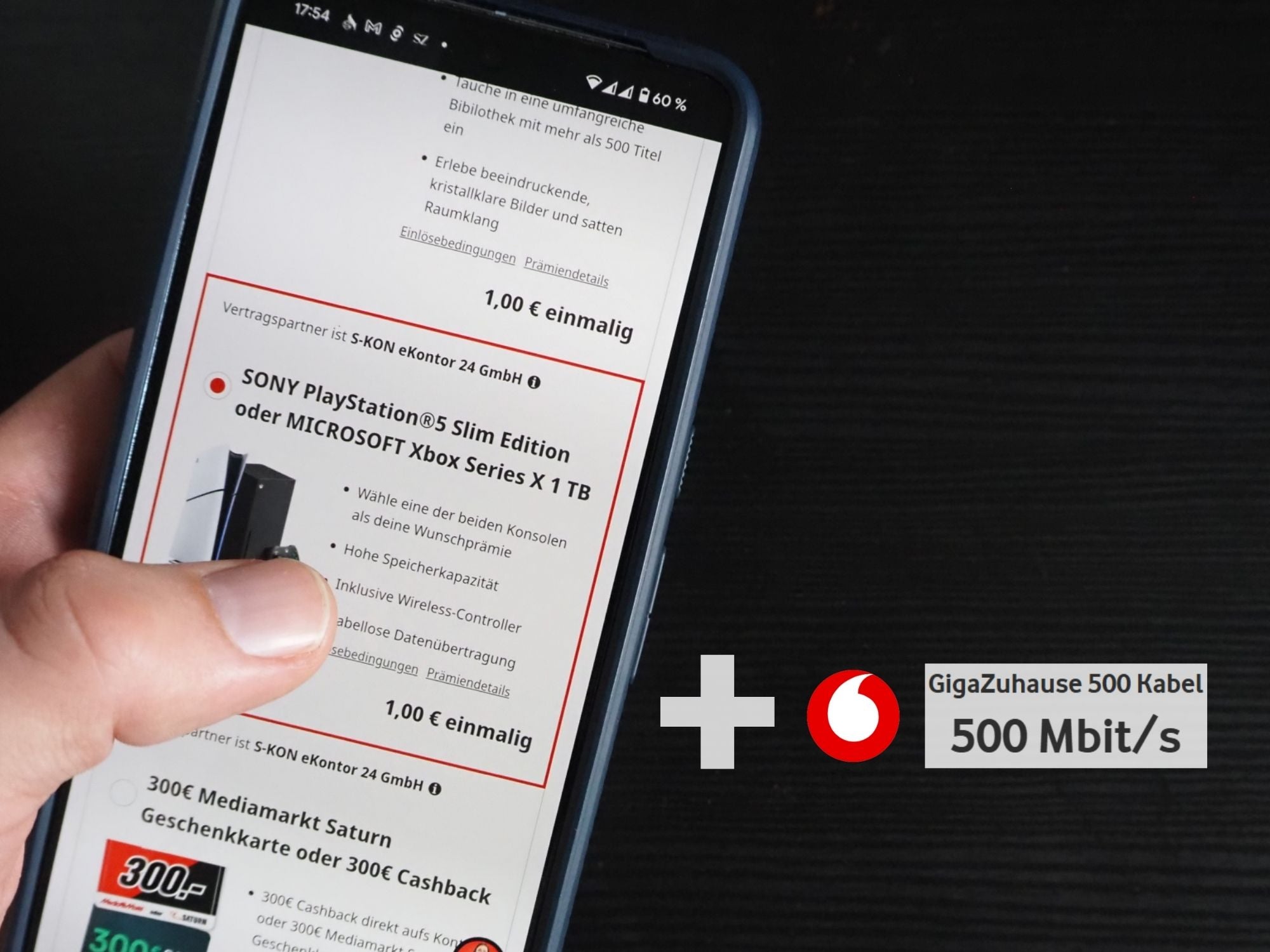 #Vodafones 500er-Tarif für 20 Euro und ’ne PS5 dazu? MediaMarkt packt irres Bundle zusammen