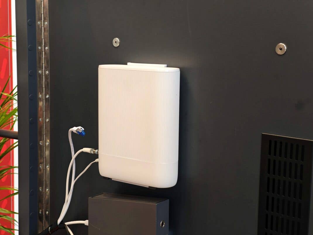 Der neue Vodafone-Router auf der Anga Com