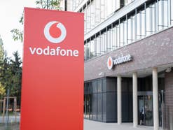 Blick auf die Vodafone-Niederlassung in Hannover
