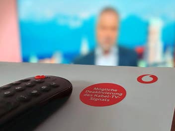 Ein Schreiben von Vodafone an Kabel-TV-Nutzer