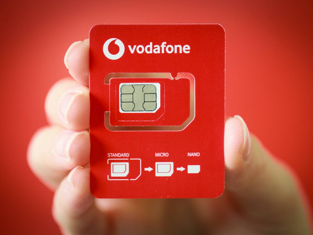 Vodafone SIM-Karte