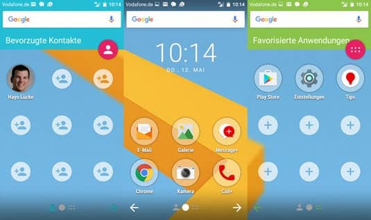 Einfacher Modus des Vodafone Smart prime 7 Einfacher Modus des Vodafone Smart prime 7
