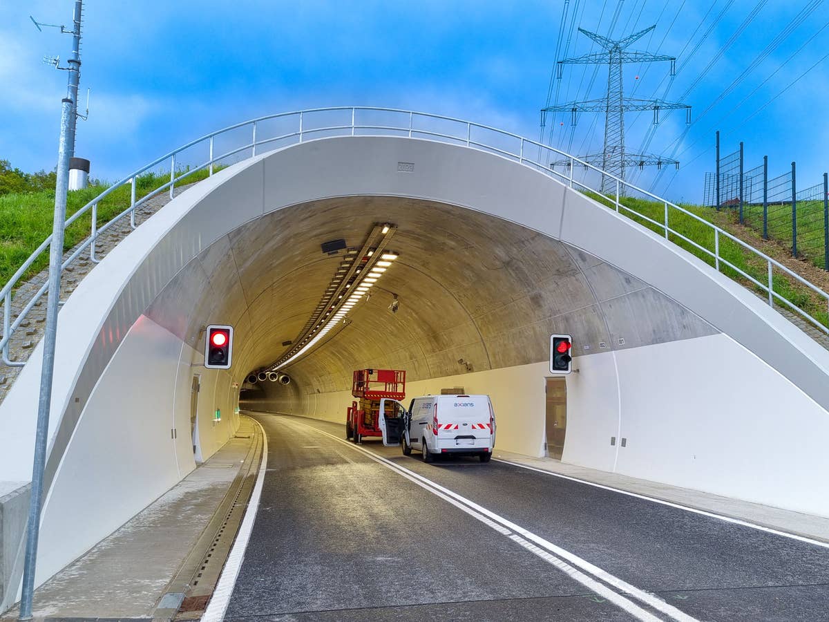 Der Arlinger Tunnel bei Pforzheim
