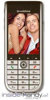 Vodafone VDA II Datenblatt - technische Daten des Vodafone VDA II Vodafone VDA II Datenblatt - Foto des Vodafone VDA II