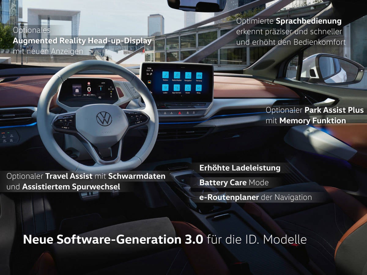 Volkswagen Software Update Jetzt werden Elektroautos noch besser