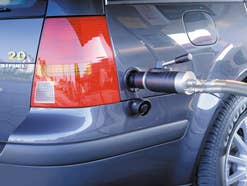 Erdgas-Anschluss am VW Golf