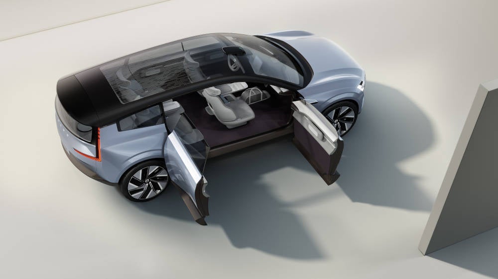 Volvo Concept Recharge Seitenansicht